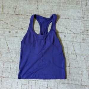 Lululemon Purple swiftly tech tank top (short)